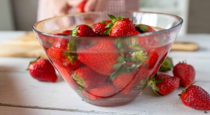 Alkaline Products Can Dissolve Everything, Even the Skin of a Strawberry